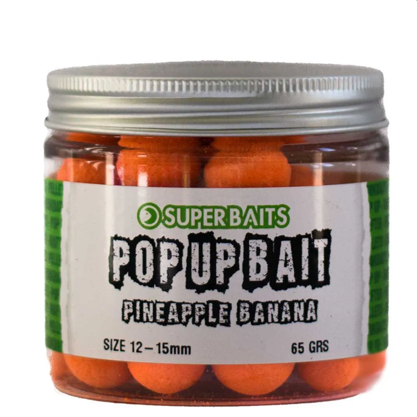 SUPERBAITS POP-UP PIÑA BANANA Superbaits Pop-up Piña-Banana 12/15mm
