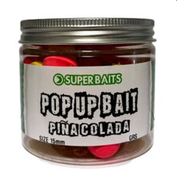 SUPERBAITS POP-UP PIÑA COLADA Superbaits Pop-up Piña Colada 12/15mm