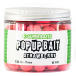 Superbaits Pop-Up Strawberry 12/15Mm