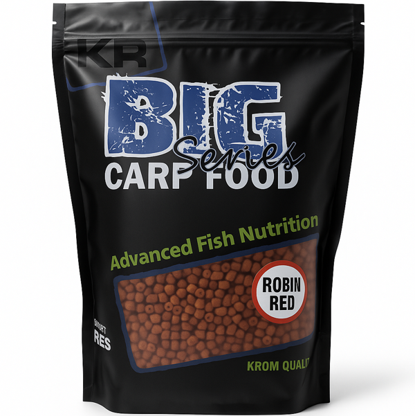 KROM PELLETS ROBIN RED 2,5KG Krom Quality Big Series Pellets Robin Red