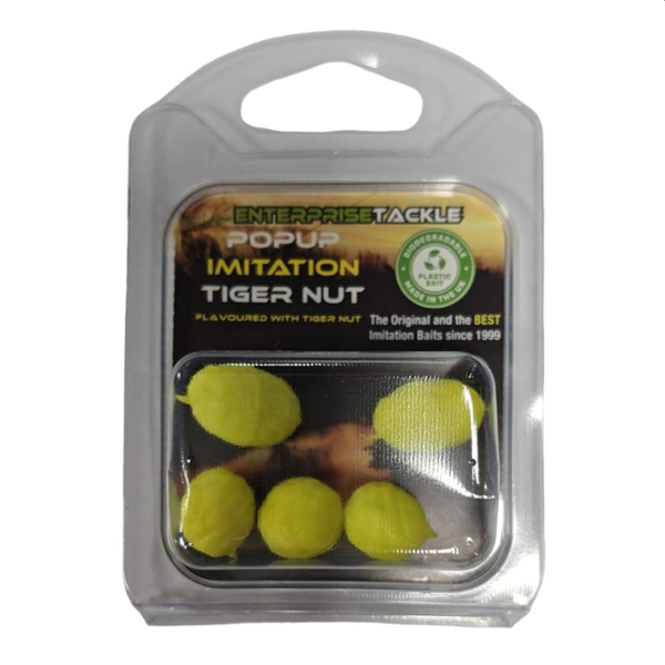 Enterprise Tackle Pop Up Tigernuts Chufa Flotante Amarillo Fluoro