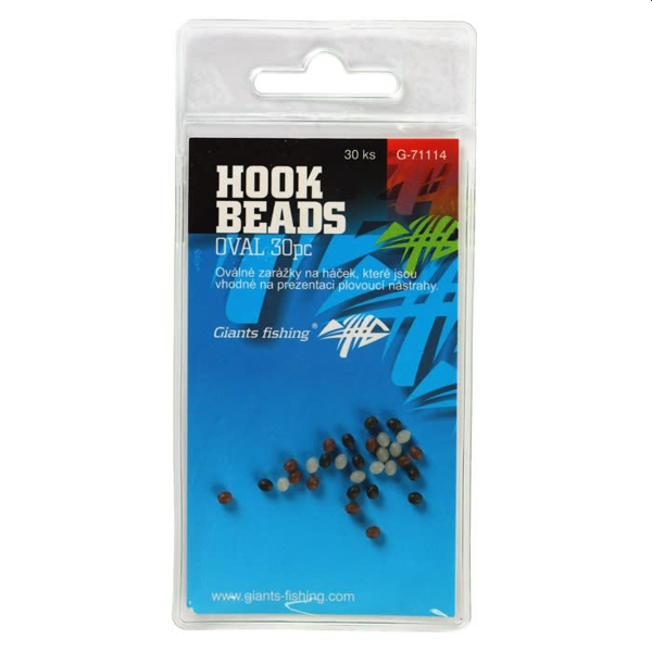 Giants Fishing Hook Beads Oval