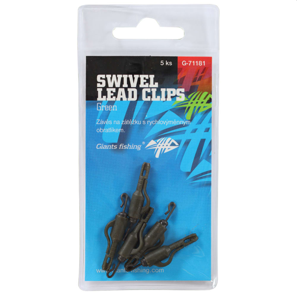 Giants Fishing Swivel Lead Clips
