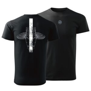 Giants Fishing Camiseta Negra Cabeza Carpa