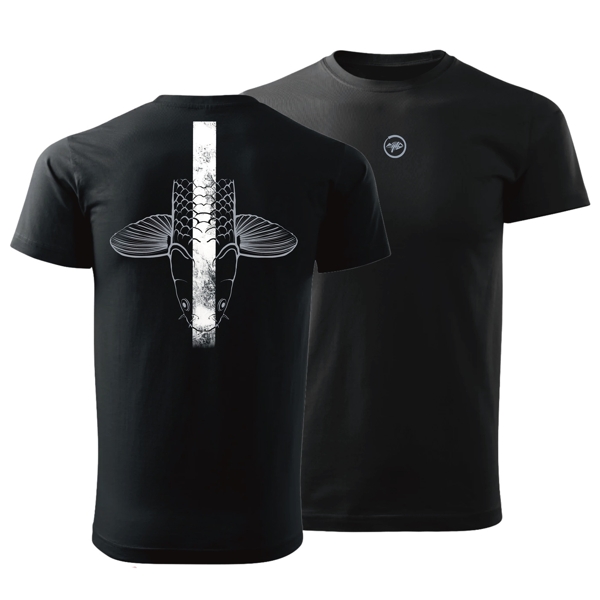 GIANTS CAMISETA NEGRA CABEZA CARPA Giants Fishing Camiseta Negra Cabeza Carpa