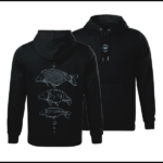 Giants Fishing Sudadera Negra Three Carps