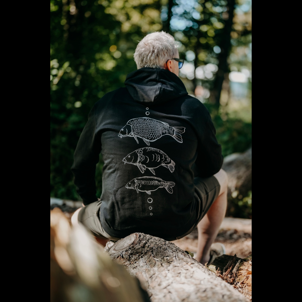 GIANTS SUDADERA NEGRA THREE CARPS 3 GIANTS SUDADERA NEGRA THREE CARPS 3