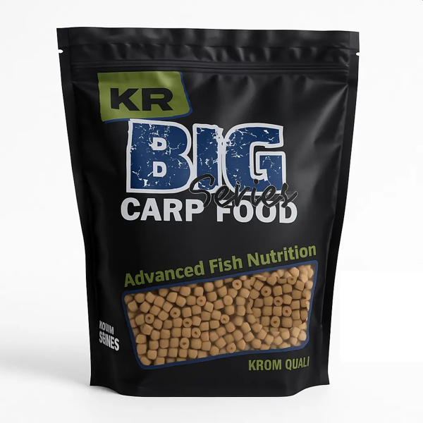 KROM BIG SERIES CARP FOOD PLAKTON 2,5KG Krom Quality Big Series Pellets Plakton krill