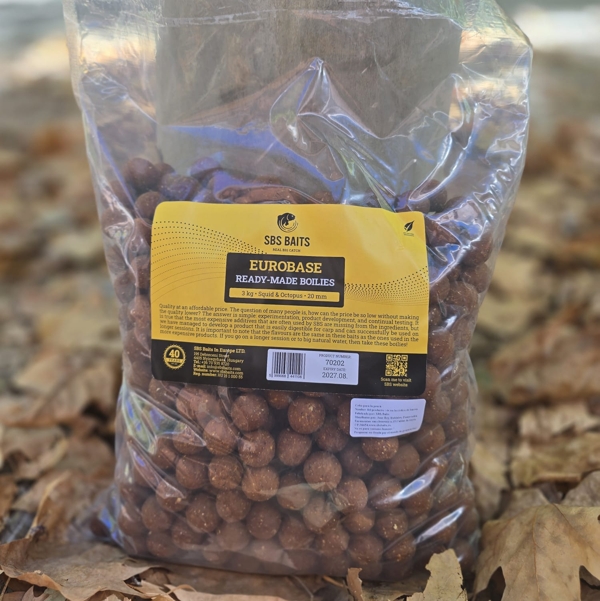 SBS EUROBASE BOILIE SQUID OCTOPUS 3KG 2 SBS EuroBase Ready-Made Boilies Squid Octopus 20mm