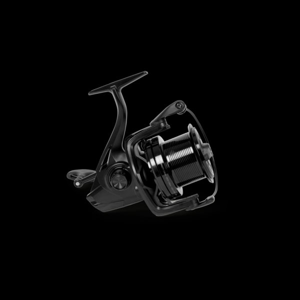 AVID CARP REVOLVE 12000 FD 1 Carrete Avid Carp Revolve 12000 fd cuerpo grafito negro detalle
