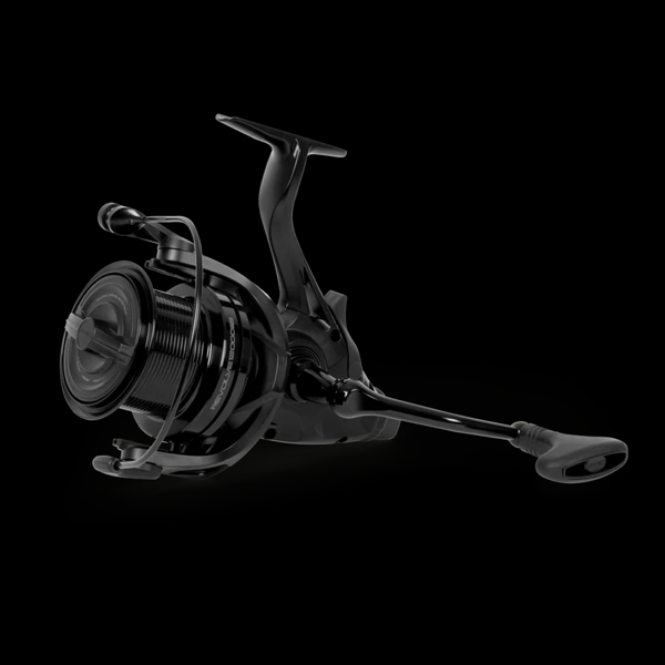 AVID CARP REVOLVE 12000 FS 1 Carrete Avid Carp Revolve 12000 fs cuerpo grafito negro detalle