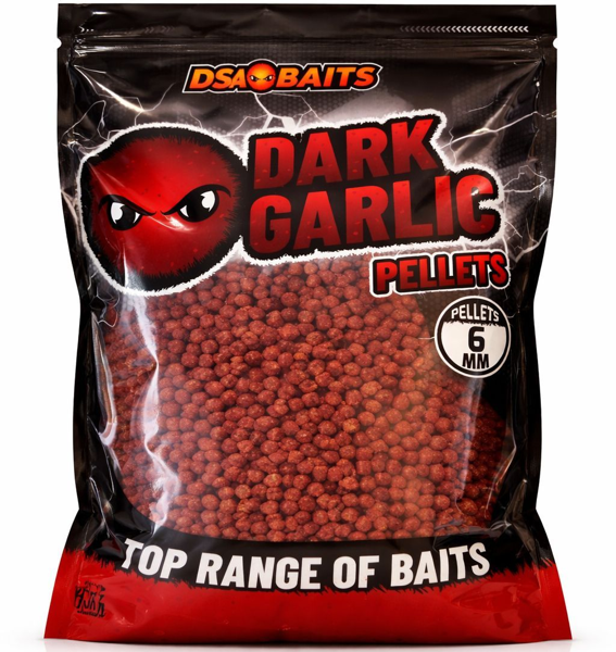 DSA Baits Dark Garlic Pellets 6mm 1kg