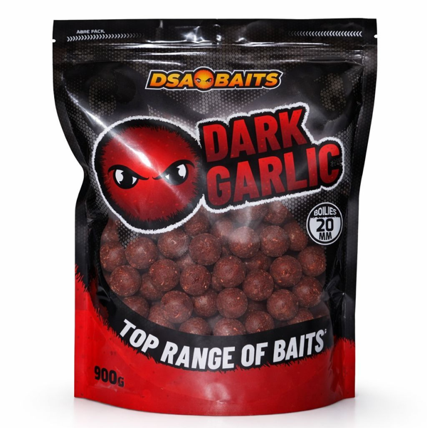 Dsa Baits Boilie Dark Garlic 900Gr — Boilies Para Carpfishing Con Sabor A Ajo