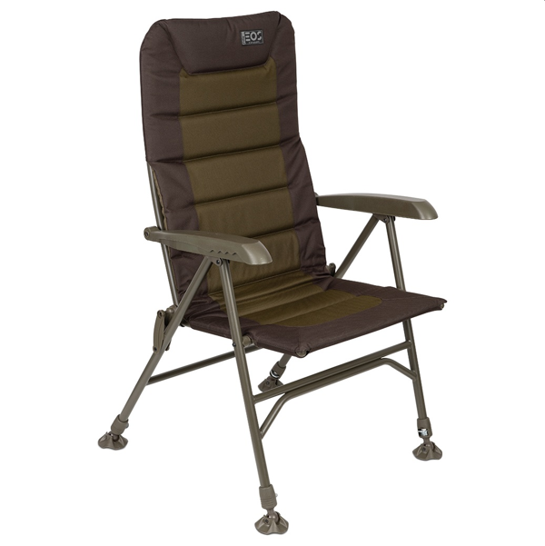 FOX EOS CHAIR Silla Fox EOS Chair vista lateral carpfishing patas ajustables