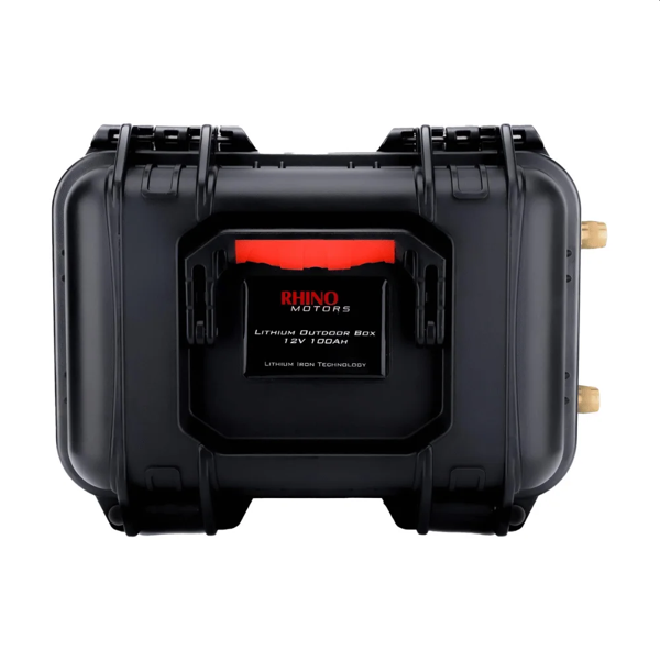 RHINO LITHIUM OUTDOOR BOX 12V 100AH 3