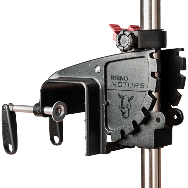 Rhino Motor eléctrico VX 55 V2 — vista frontal con timón telescópico