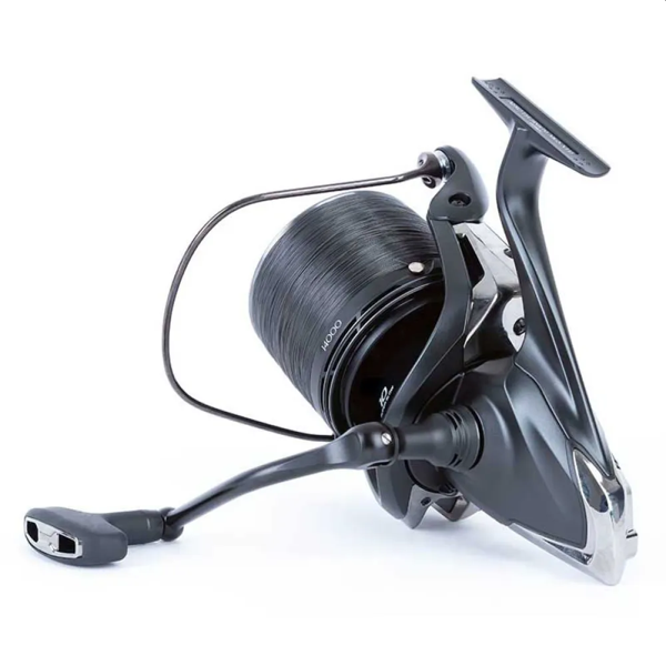 SHIMANO AEROTECHNIUM 14000 XTD 4 Carrete Big Pit Shimano Aero Technium MgS 14000 XTD mango aluminio mecanizado