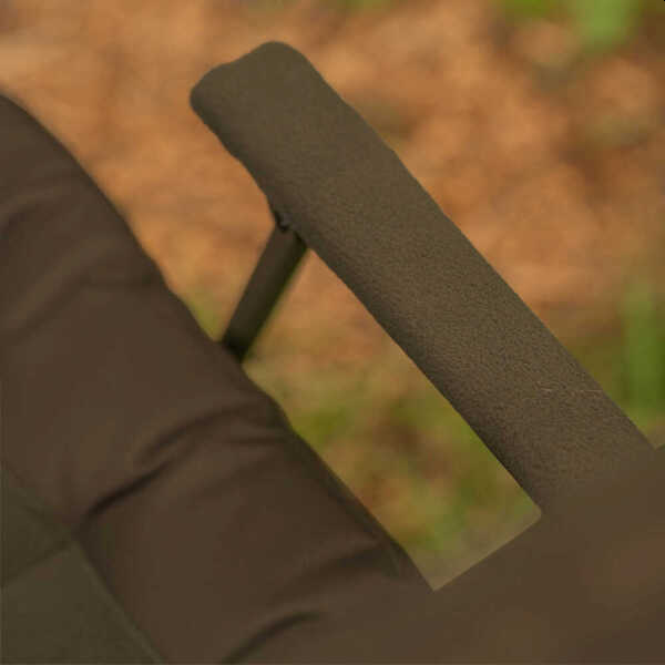 avid carp benchmark leveltech high back recliner chair 3 Silla pesca Avid Carp Benchmark Hi-Back Recliner con cabecero elevable desmontable