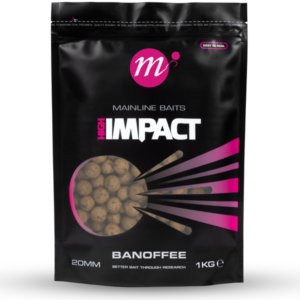 Boilies Mainline High Impact Banoffee 1kg 20mm