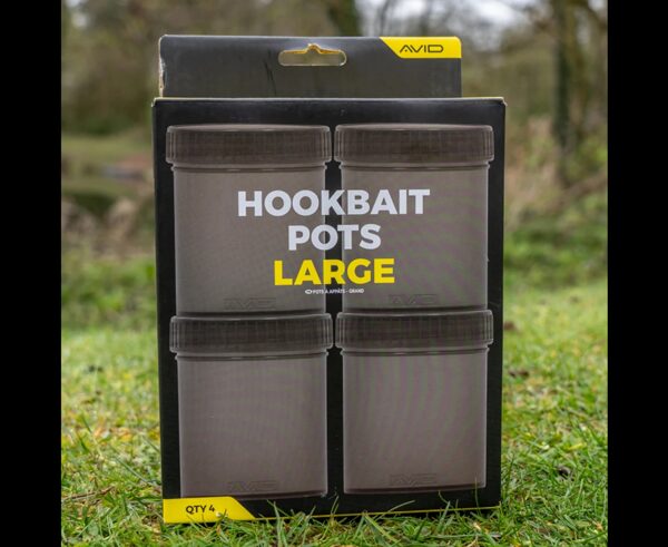 AVID CARP HOOKBAIT POTS LARGE 2