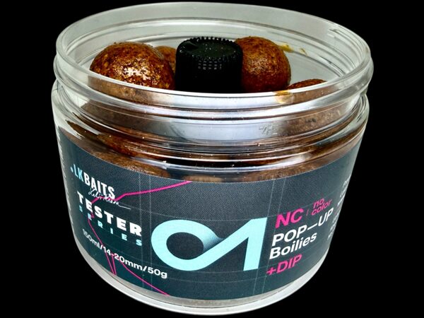 Boilies pop-up LK Baits NC Tester Series_01 Pure Signal 150 ml, 14-20 mm LK Baits Pop-up Tester Series_01 Pure Signal 14-20mm