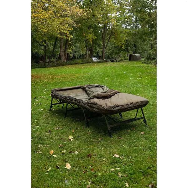 FOX FLATLINER MF8 SYSTEM 6 Bedchair Fox Flatliner MF8 All Season System colchón viscoelástico 60mm