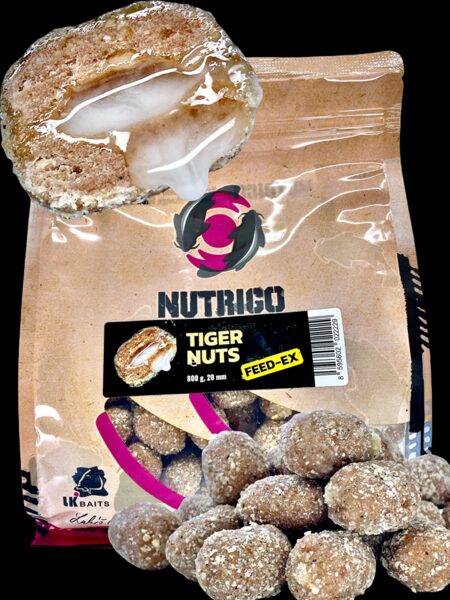 LK BAITS NUTRIGO FEED-EX TIGER NUT 800G 20MM LK Baits Nutrigo Feed-ex Tiger nut 800gr 20mm