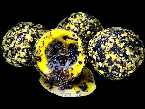 LK Baits Nutrigo Balanc Partículas Miel Colza LK Baits Nutrigo Balanceado Miel-Colza 200ml 20mm