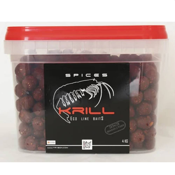 TRYBION ECOLINE BOILIES SPICES KRILL 4KG Trybion Boilies Ecoline Spices Krill 4kg