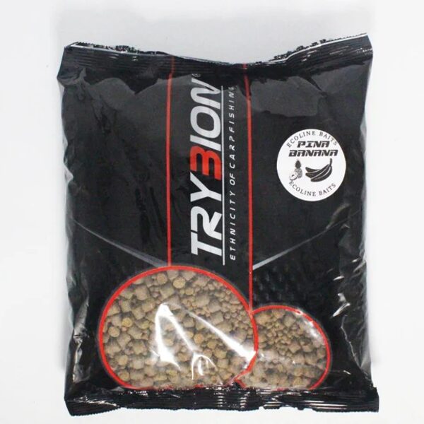 TRYBION ECOLINE MIX PELLETS BANANA PIÑA 1KG Trybion Ecoline Mix Pellets Banana Piña 1kg