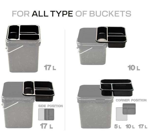 ZFISH Inner Tray for Z-CORE Bucket 17L 1 ZFish Bandeja cubo Z-CORE de 17lt