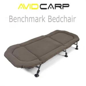 Avid Carp Benchmark Memory Foam Bed tumbona con memory foam