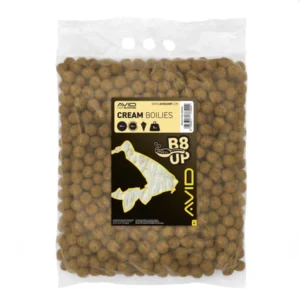 Avid Carp B8-UP Boilie Cream 20mm 5kg boilie de pre-cebado para carpfishing
