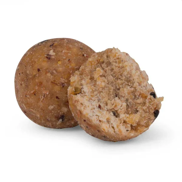Avid Carp B8-UP Boilie Fruit 20mm 5kg un color marrón anaranjado natural
