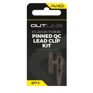 Avid Carp Pinned QC Lead Clip Kit clip de plomo de seguridad