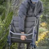 Avid Carp Benchmark Memory Foam Recliner Estructura De Aluminio Y Patas Ajustables