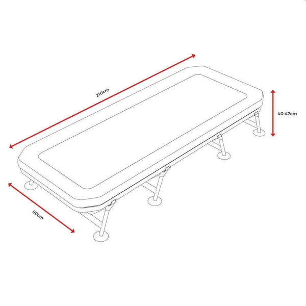 Avid Carp Revolve X Bed bedchair XL para carpfishing