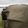 Avid Carp Revolve Screen House 5 Avid Carp Revolve Screen House Con Impermeabilidad De 10.000 Mm En Caqui