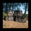 Avid Carp Stormshield Camo Eva Carryall 50Lt Con Cremalleras De 10 Mm Y Correas De Neopreno