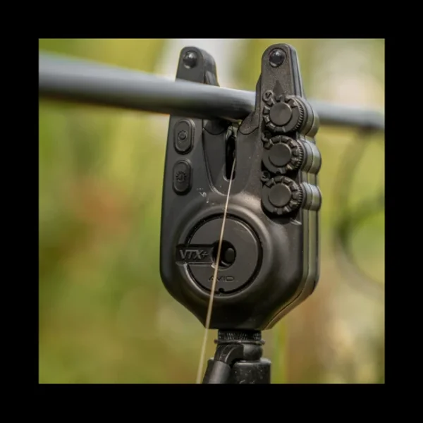 Avid Carp VTX+ Set de 4 Alarmas + Receptor sistema de detección de picadas para carpfishing