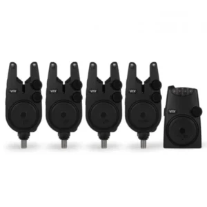 Avid Carp Alarma VTX 4+1 set de alarmas VTX con receptor para carpfishing