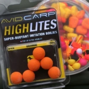 Avid Carp Highlites 14mm Orange cebo flotante artificial de espuma