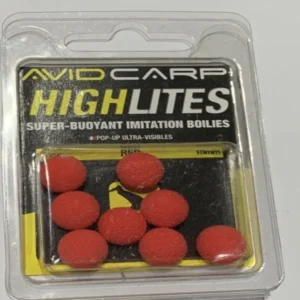 Avid Carp Highlites 14mm Red cebo flotante artificial de espuma