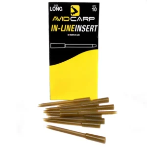 Avid Carp In-Line Insert Short insertos para plomo in-line