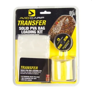Avid Carp Transfer Solid PVA Bag Loading Kit Size 5 cargador y bolsas