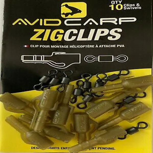 Avid Carp Zig Clips sistema de clip para zig rig