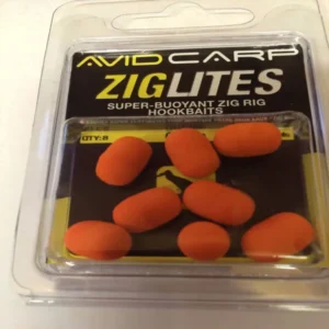 Avid Carp Ziglites Orange 12mm Dumbell cebo flotante artificial de espuma