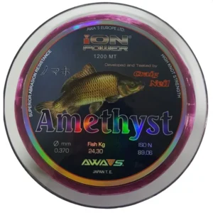 Awa Shima Ion Power Amethyst 0,37mm 24,30kg 1200m para carpfishing