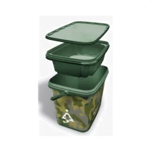 Bait-Tech Cubo con Bandeja 8l
