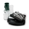 Bolso Set De Cubiertos Fox Dinner Set 2 Man Platos Cubiertos Tabla De Cortar